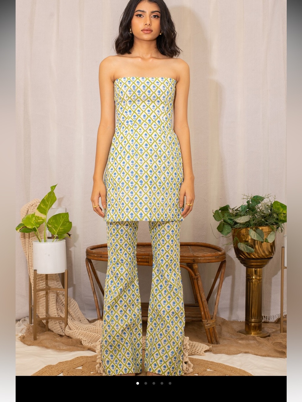 Kalakaari by Sagarika Two-Piece Co-Ord Set – Size S